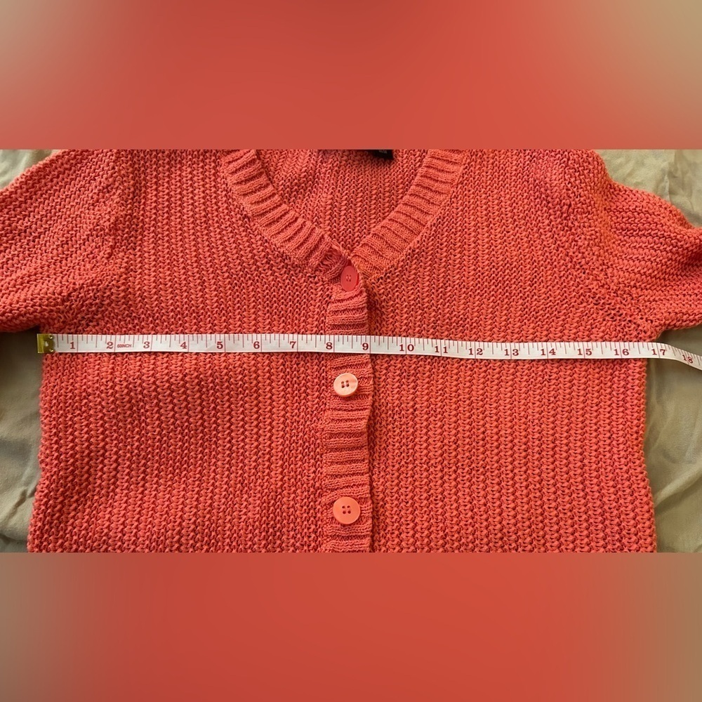 Women's Coral Sweater 3/4 sleeve Kenneth Cole - Picture 3 of 5